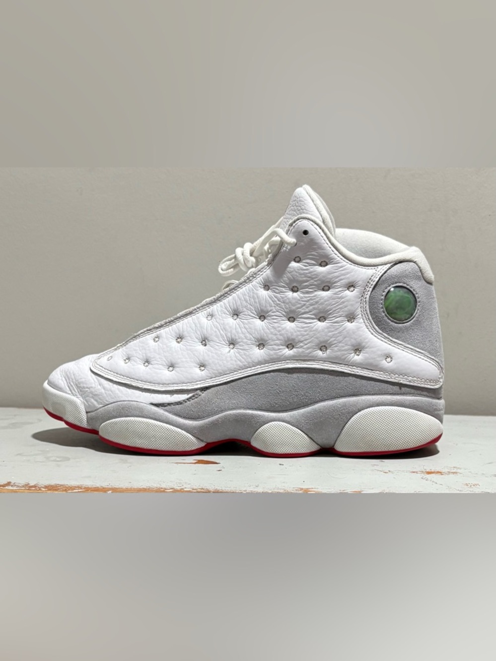 Jordan 13 Retro Wolf Grey - men’s 10.5 (scuffs, stains)